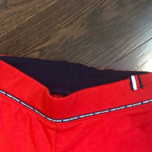 Tommy Hilfiger cotton/poly pull-on pants w logo - Picture 5 of 6